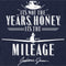 Men's Raiders of the Lost Ark It's Not the Years Honey It's the Mileage T-Shirt