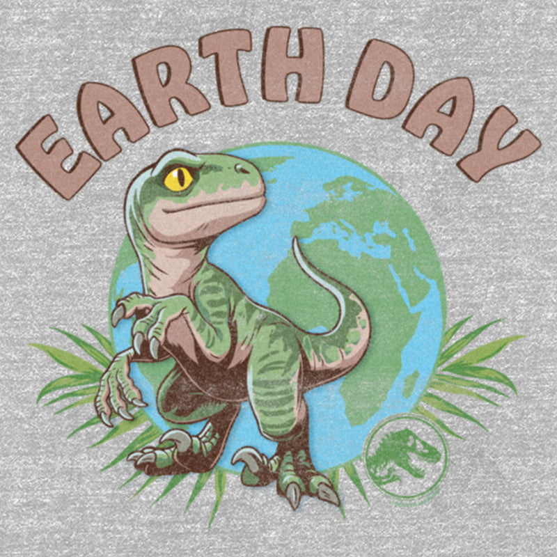 Women's Jurassic World Earth Day Velociraptor T-Shirt