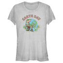 Junior's Jurassic World Earth Day Velociraptor T-Shirt