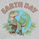 Junior's Jurassic World Earth Day Velociraptor T-Shirt