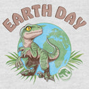 Women's Jurassic World Earth Day Velociraptor Racerback Tank Top