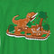 Boy's Jurassic World Gingerbread Dinosaur Island T-Shirt