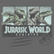 Junior's Jurassic World: Dominion Velociraptor Vintage Panel Scratch T-Shirt