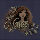 Women's The Little Mermaid Ariel My True Voice Lies Within T-Shirt