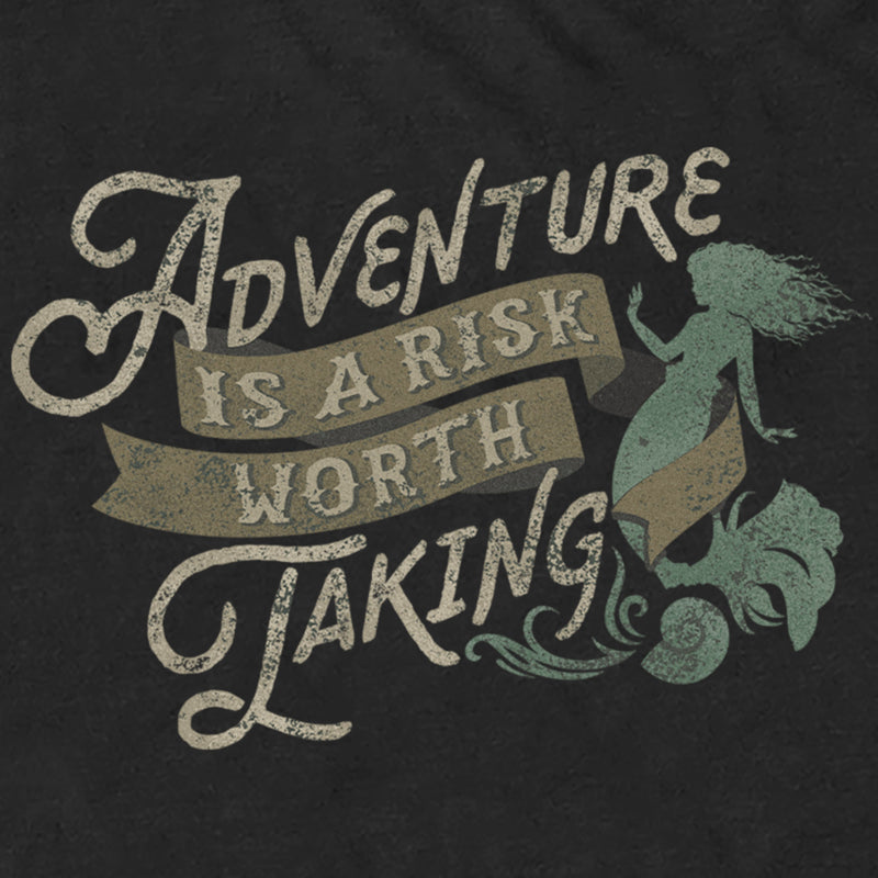 Men's The Little Mermaid Adventure is a Risk Worth Taking T-Shirt