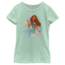 Girl's The Little Mermaid Ariel Wave T-Shirt