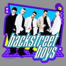 Junior's Backstreet Boys 90s Pop Grid T-Shirt