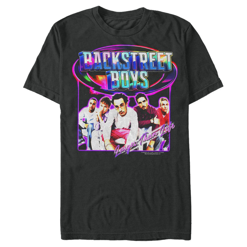 Men's Backstreet Boys Larger Than Life T-Shirt