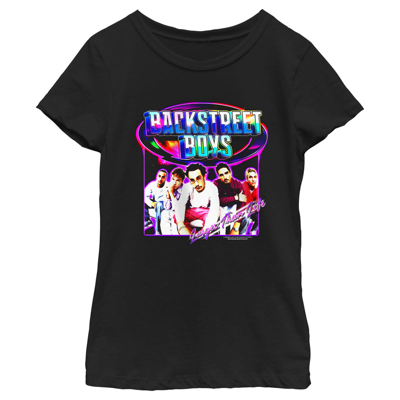 Girl's Backstreet Boys Larger Than Life T-Shirt