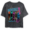 Junior's Backstreet Boys Color Photo Stripes T-Shirt
