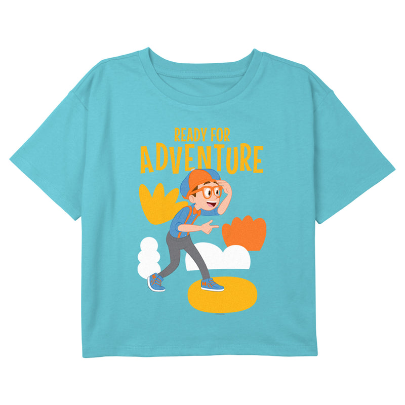 Girl's Blippi Ready for Adventure T-Shirt