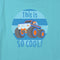 Girl's Blippi This Is So Cool Blue and Orange Truck T-Shirt