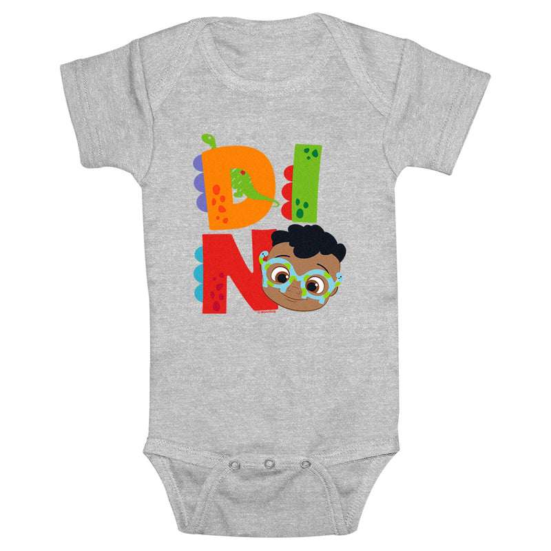 Infant's CoComelon Cody Dino Portrait Onesie