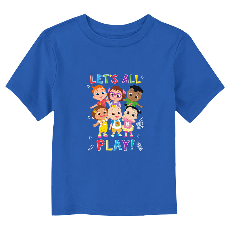 Toddler's CoComelon Let's All Play Friends T-Shirt