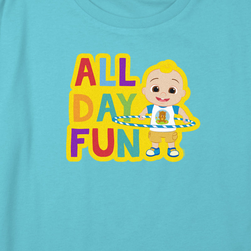 Girl's CoComelon All Day Fun with JJ T-Shirt