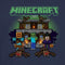 Junior's Minecraft Halloween Creeper Haunted House T-Shirt