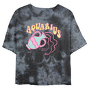 Junior's Lost Gods Zodiac Aquarius Pop Symbol T-Shirt