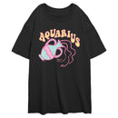 Junior's Lost Gods Aquarius Water Bearer Art Symbol T-Shirt