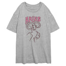 Junior's Lost Gods Aries the Ram Art Symbol T-Shirt