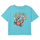 Girl's Lost Gods Zodiac Cancer Art Symbol T-Shirt