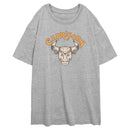 Junior's Lost Gods Capricorn Goat Art Symbol T-Shirt