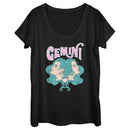 Women's Lost Gods Zodiac Gemini Art Symbol T-Shirt