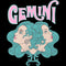 Junior's Lost Gods Gemini Twin Art Symbol T-Shirt