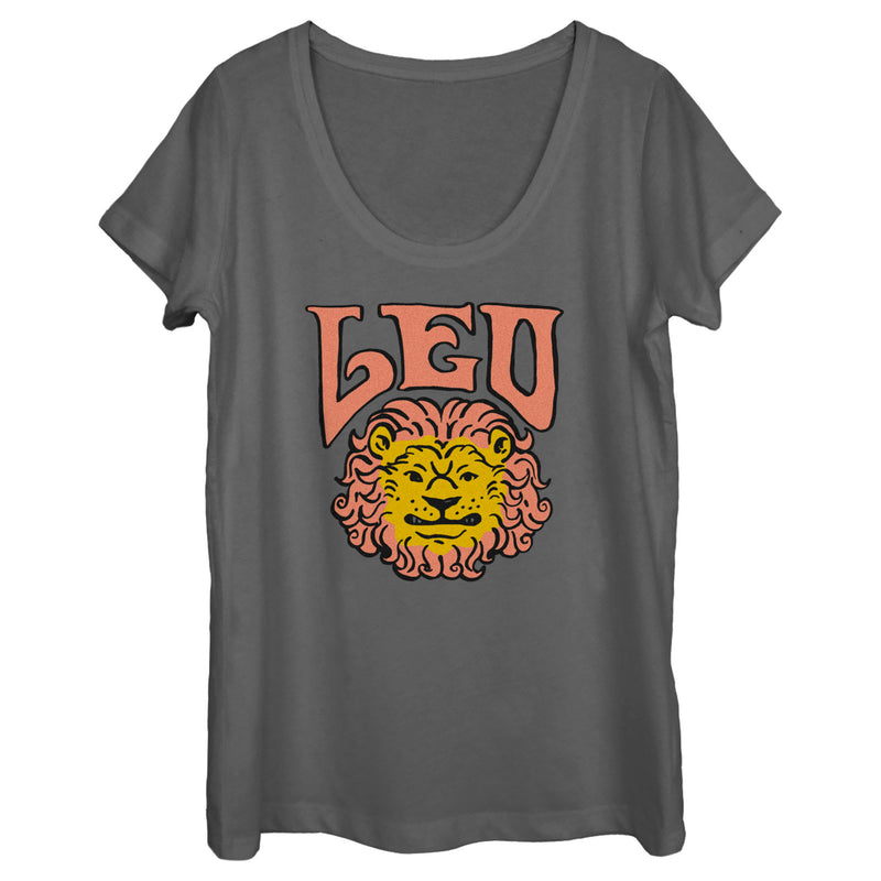 Women's Lost Gods Zodiac Leo Art Symbol T-Shirt