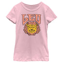 Girl's Lost Gods Zodiac Leo Art Symbol T-Shirt