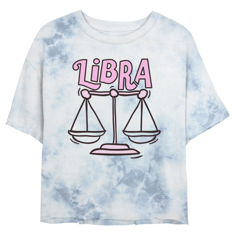 Junior's Lost Gods Zodiac Libra Art Symbol T-Shirt