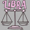 Junior's Lost Gods Libra Scales Art Symbol T-Shirt