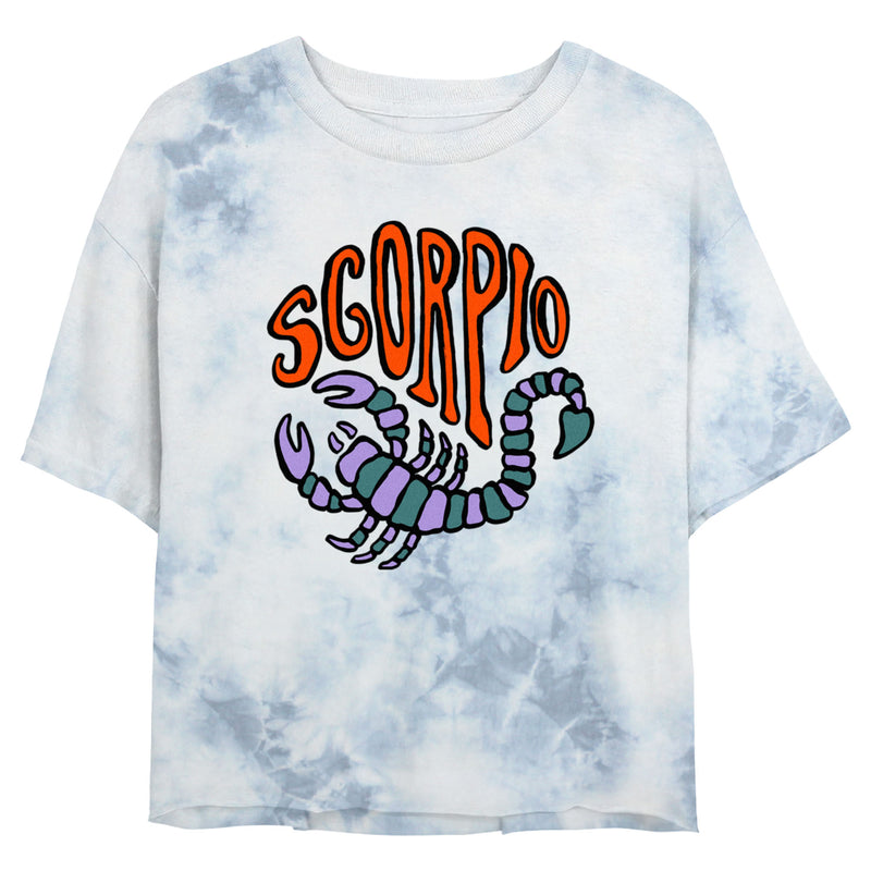 Junior's Lost Gods Zodiac Scorpio Art Symbol T-Shirt