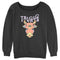 Junior's Lost Gods Zodiac Taurus Art Symbol Sweatshirt