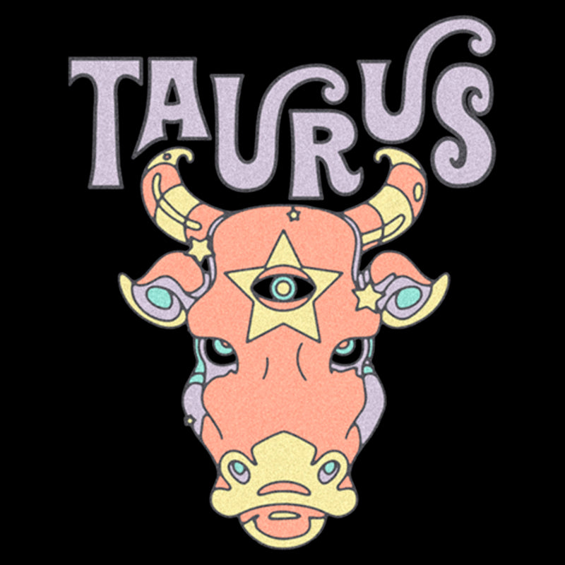 Women's Lost Gods Zodiac Taurus Art Symbol T-Shirt