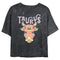 Junior's Lost Gods Zodiac Taurus Art Symbol T-Shirt