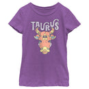 Girl's Lost Gods Zodiac Taurus Art Symbol T-Shirt