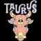 Junior's Lost Gods Taurus Bull Art Symbol T-Shirt