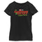 Girl's Guardians of the Galaxy Holiday Special Red and Green Logo T-Shirt