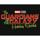 Girl's Guardians of the Galaxy Holiday Special Red and Green Logo T-Shirt