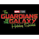 Boy's Guardians of the Galaxy Holiday Special Red and Green Logo T-Shirt