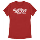 Women's Guardians of the Galaxy Holiday Special White Logo T-Shirt