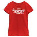 Girl's Guardians of the Galaxy Holiday Special White Logo T-Shirt