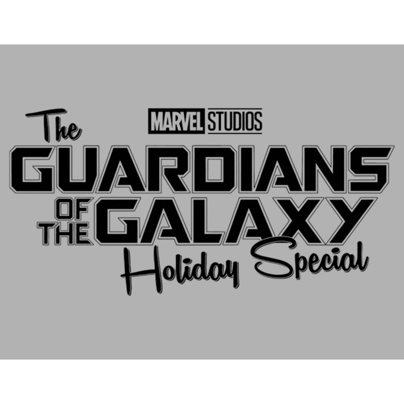 Boy's Guardians of the Galaxy Holiday Special Black Logo T-Shirt