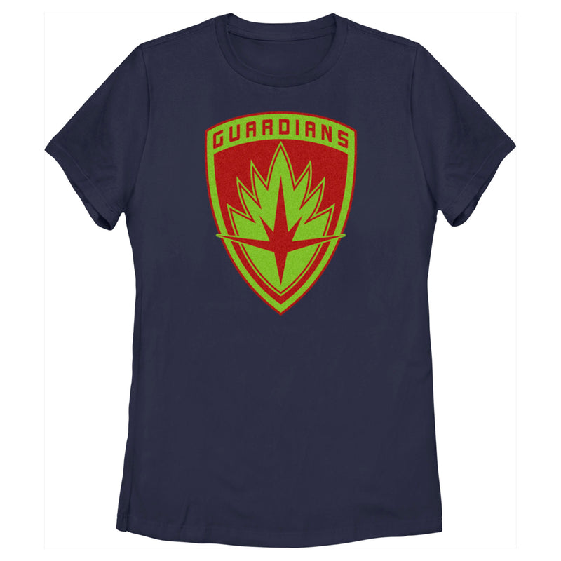 Women's Guardians of the Galaxy Holiday Special Guardians Badge T-Shirt