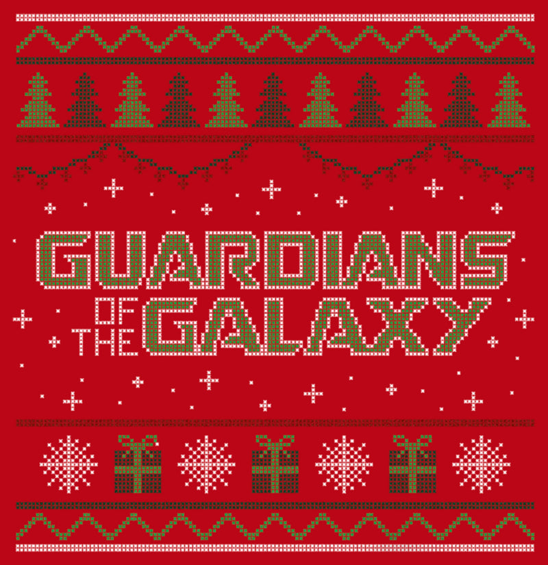 Men's Guardians of the Galaxy Holiday Special Christmas Sweater Print Sweatshirt