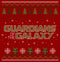 Women's Guardians of the Galaxy Holiday Special Christmas Sweater Print T-Shirt