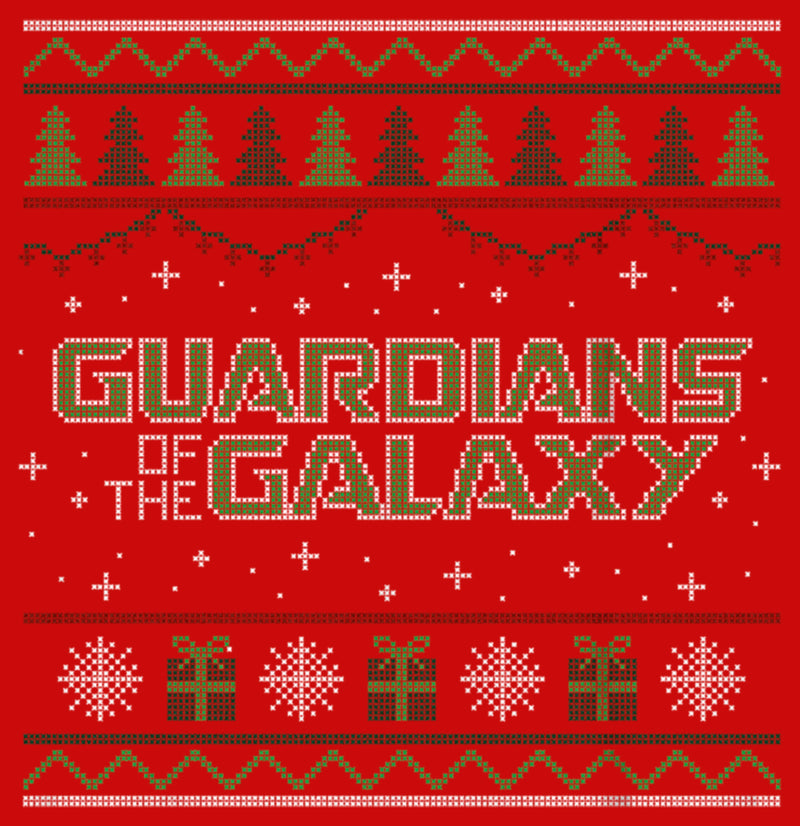 Boy's Guardians of the Galaxy Holiday Special Christmas Sweater Print T-Shirt