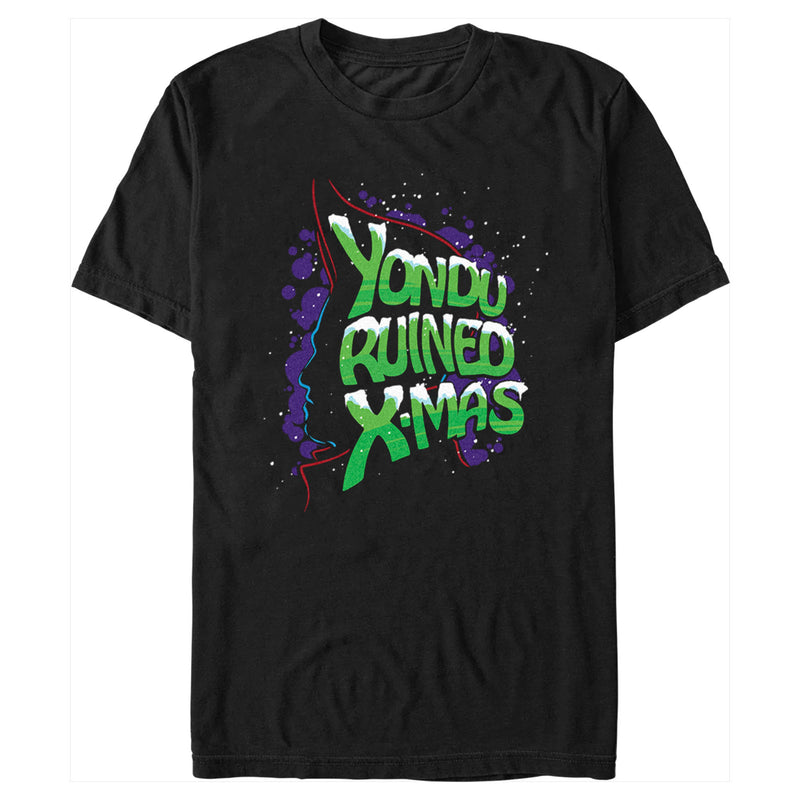 Men's Guardians of the Galaxy Holiday Special Yondu Ruined X-Mas T-Shirt