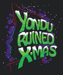 Women's Guardians of the Galaxy Holiday Special Yondu Ruined X-Mas Racerback Tank Top