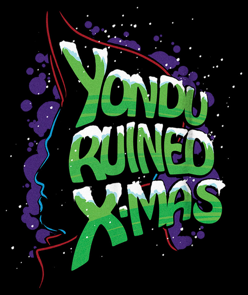 Boy's Guardians of the Galaxy Holiday Special Yondu Ruined X-Mas T-Shirt